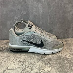 Nike Air Max Sequent 2 Running Shoes Womens sz 6 - grey